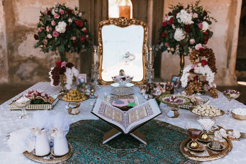 persian table wedding