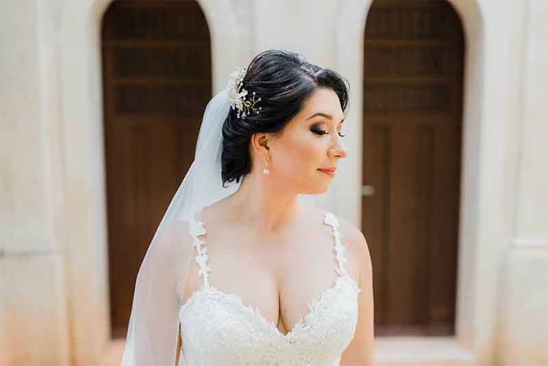 look makeup wedding