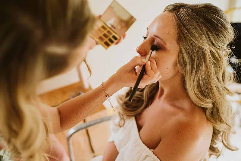 makeup bride