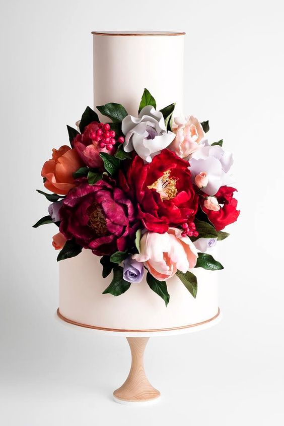 bouquet cake