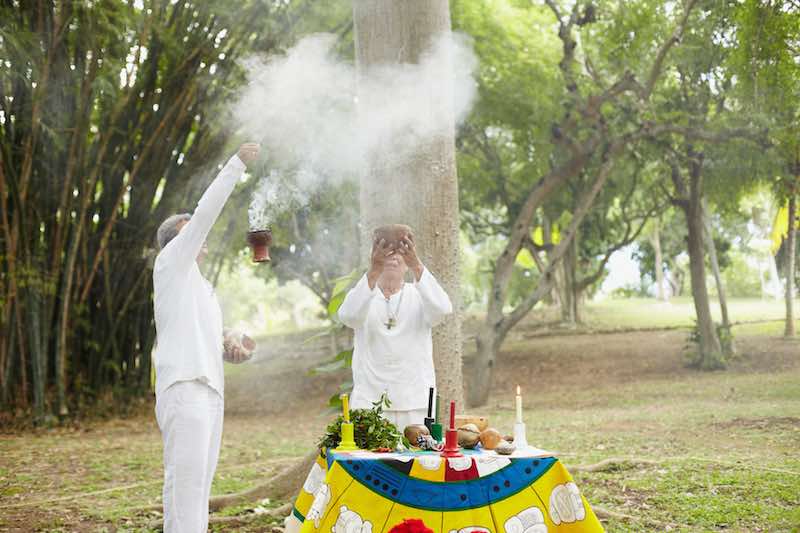 Mayan Traditions at Wedding in Yucatan