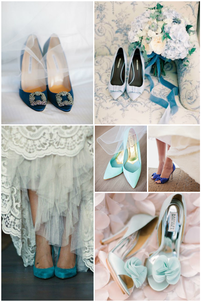 Something Blue - Wedding Shoes
