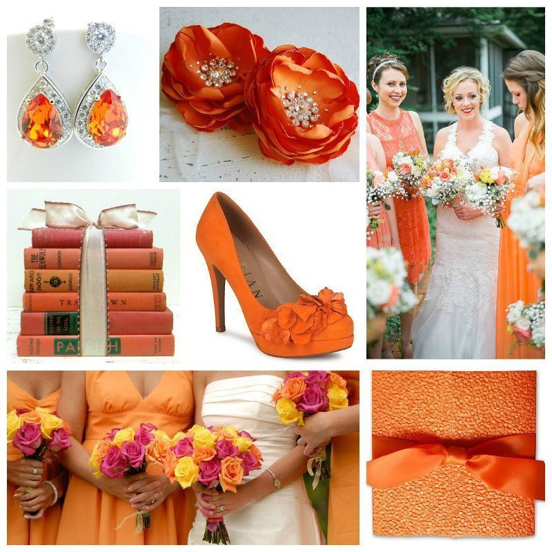 Tangerine Wedding Color