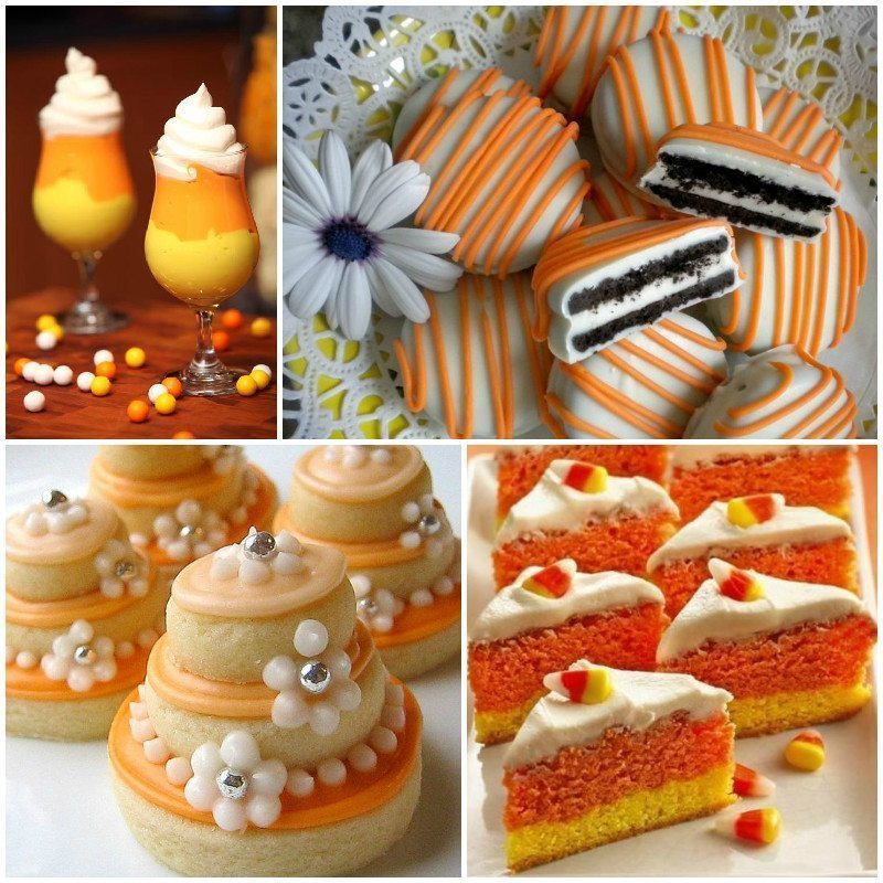 Wedding Desserts - Tangerine Color