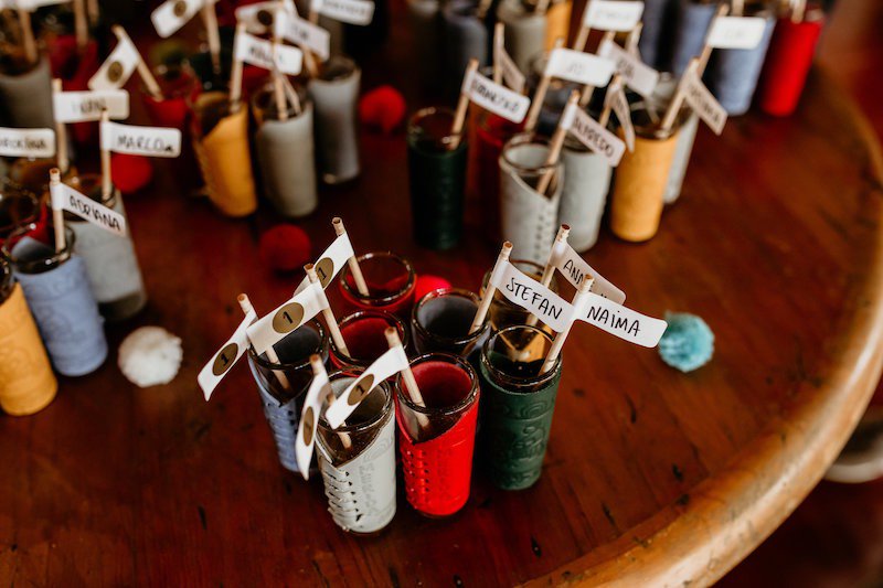 colourful wedding decorations 