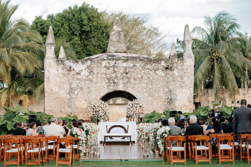 orange wedding 