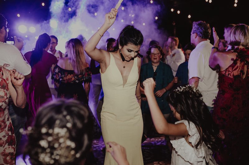wedding dance at hacienda sac chich