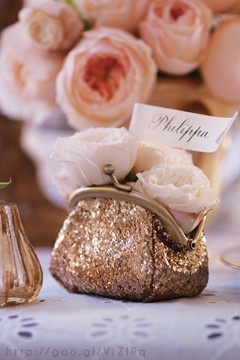 Rose Gold Wedding Details