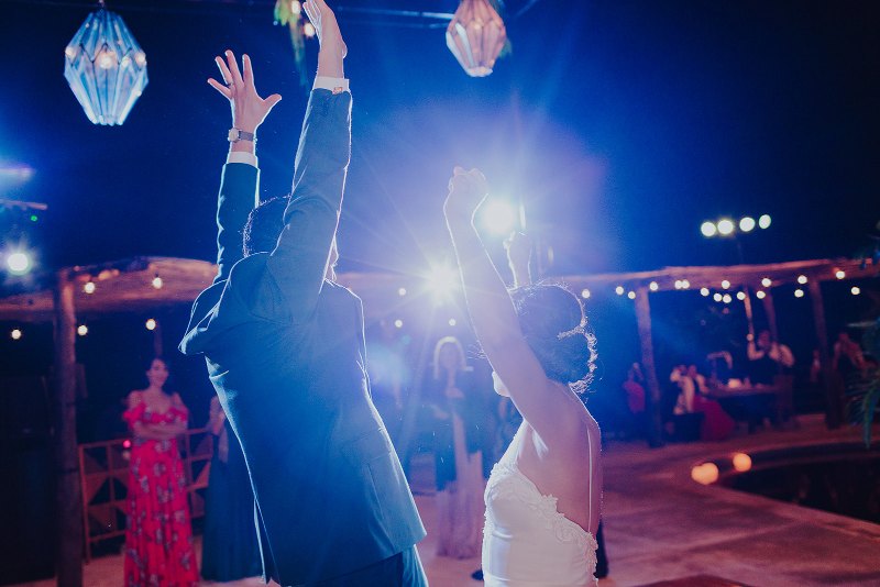 first dance wedding at beach