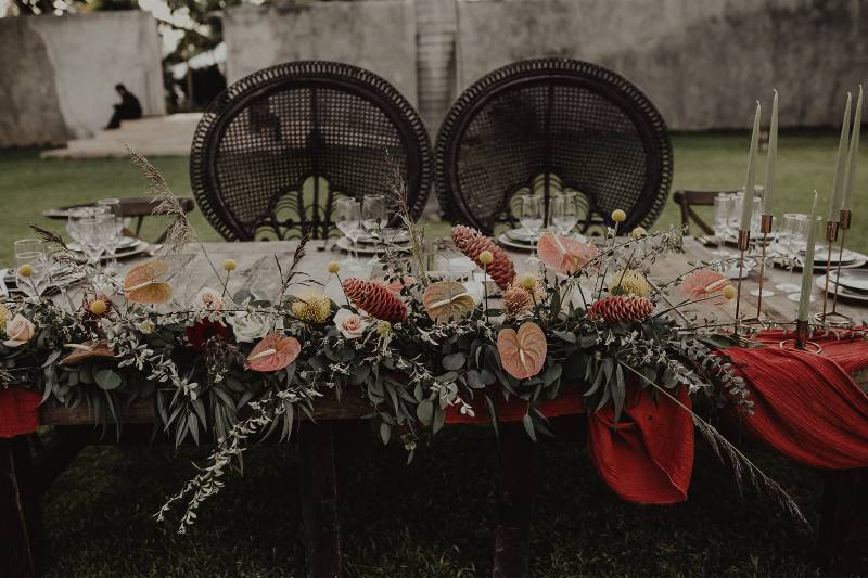 Lovely decoration for weddings in Cancun