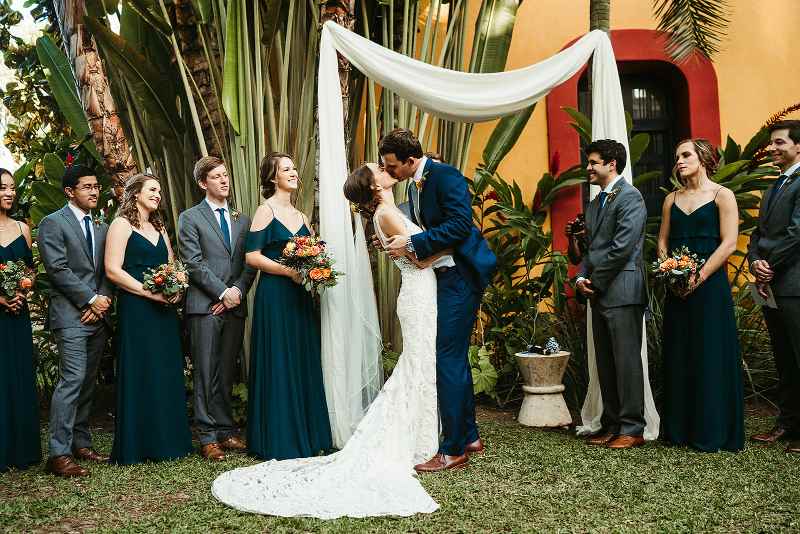 boda civil en hacienda