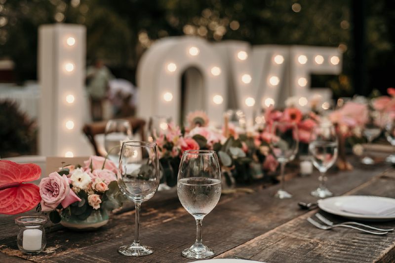 luces decorativas boda