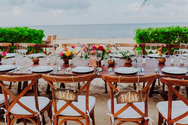 boda playa cozumel