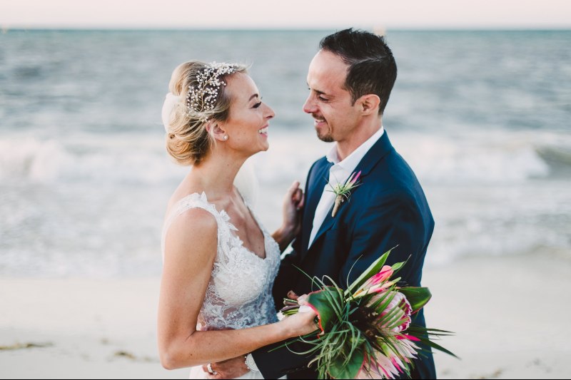 boda en playa yucatan